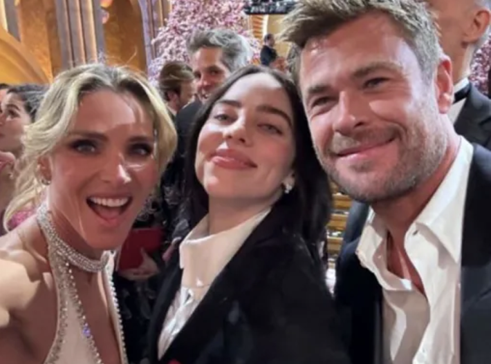 Эльза Патаки, Билли Айлиш, Крис Хемсворт