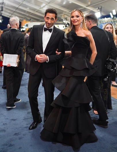 Эдриан Броуди и Джорджина Чепмен