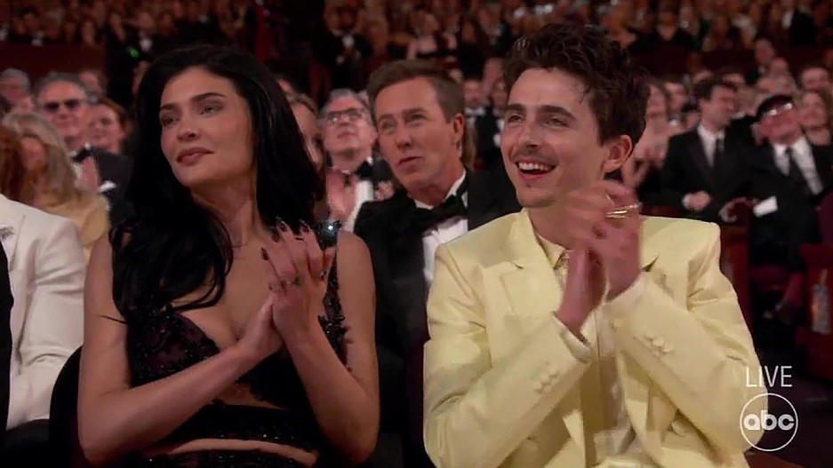 Кайли Дженнер и Тимоти Шаламе