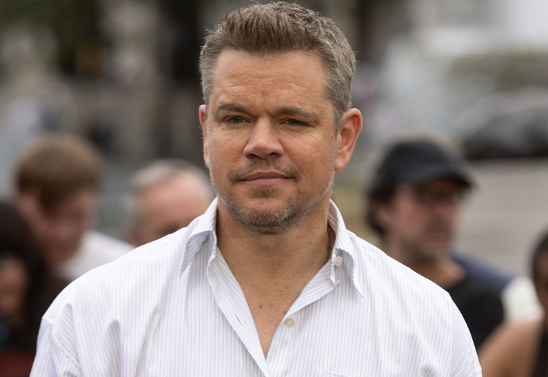 Мэтт Дэймон преобразился для новой картины Кристофера Нолана