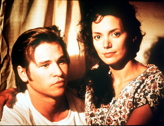 Вэл Килмер и Джоанн Уэлли 