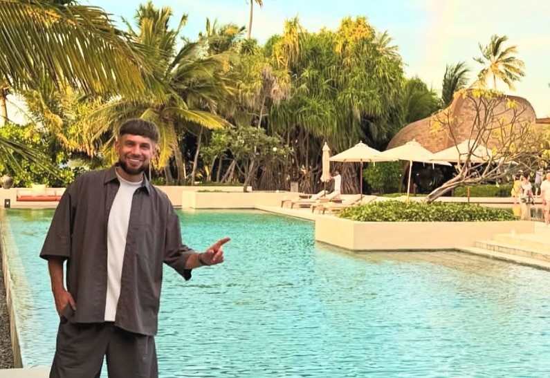 Андрей Разыграев провел незабываемый отпуск на Мальдивах