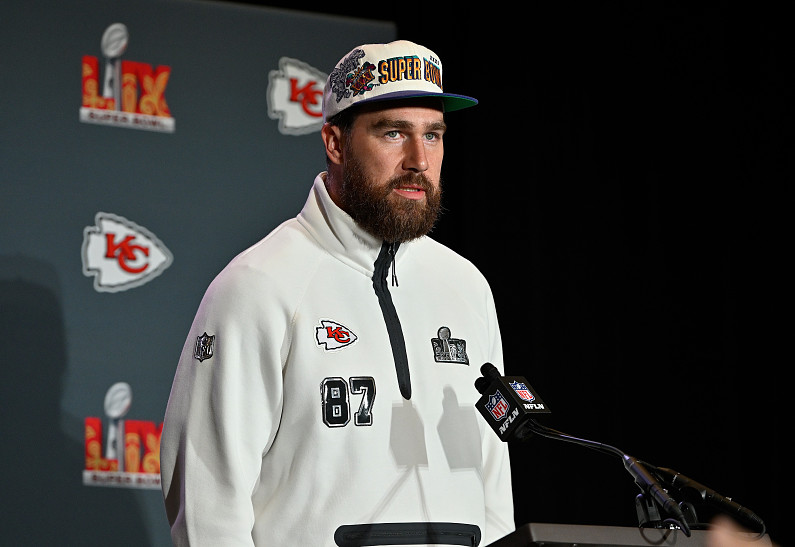 Трэвис Келси провел мальчишник с Джастином Тимберлейком и братом в Лас-Вегасе