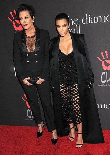 Крис Дженнер и Ким Кардашьян