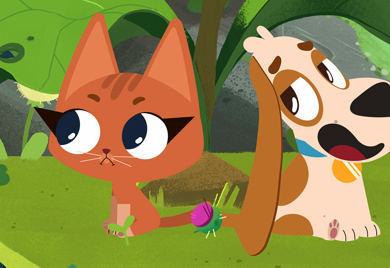 Телеканал «Мультиландия» покажет новый музыкальный мультсериал «Хвостатые песенки»