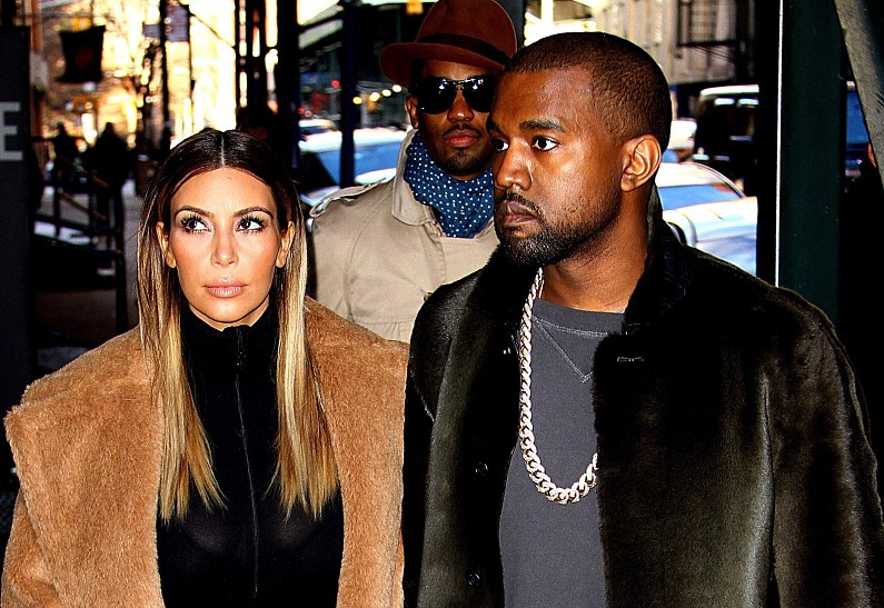 Канье Уэст намерен отобрать детей у Ким Кардашьян