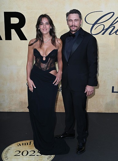 Изабель Пакзад и Джеймс Франко (часы Chopard)