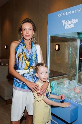 Дарья Коробова с сыном