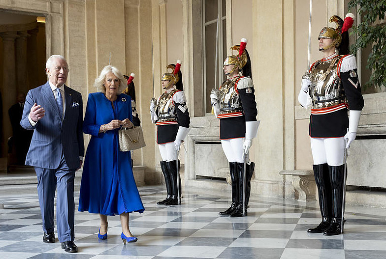 Король Карл и королева Камилла