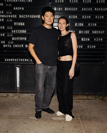 Евгений Сангаджиев и Ксения Андрианова