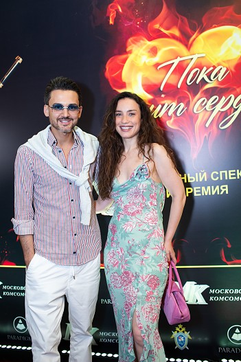 Виктория Дайнеко с мужем