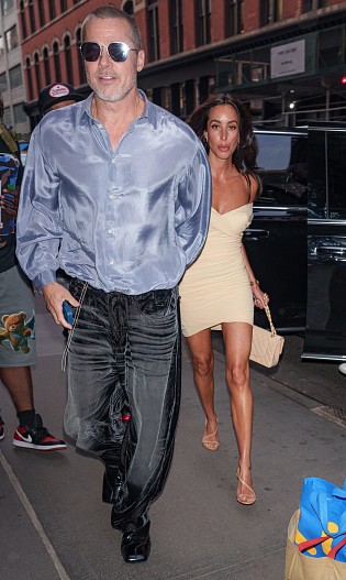 Брэд Питт и Инес де Рамон