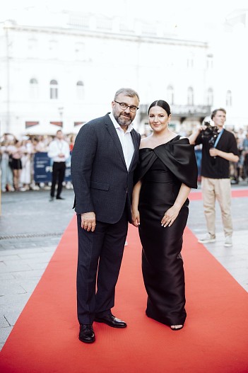 Михаил Пореченков и Оксана Михеева