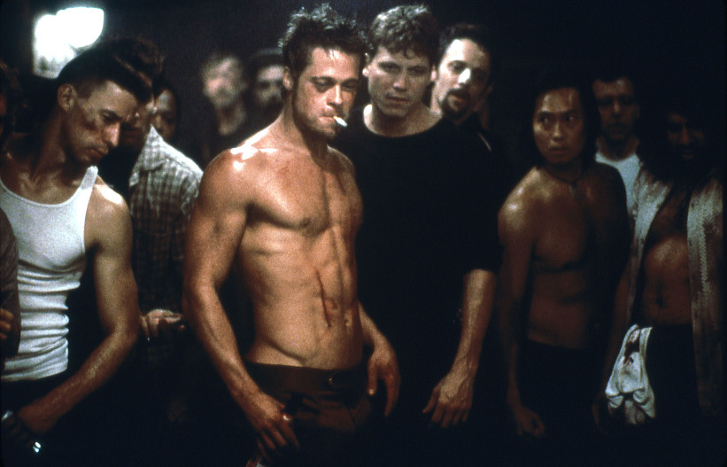 Брэд Питт в фильме «Бойцовский клуб»&nbsp;