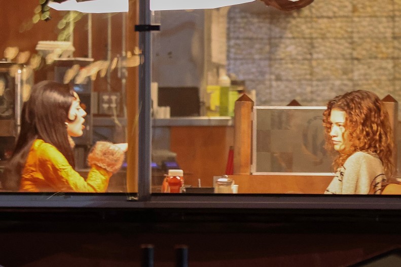 Кадр со съемок нового сезона «Эйфории»