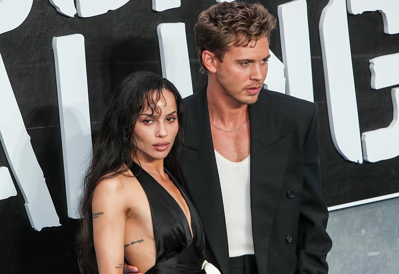 Зои Кравиц и Остин Батлер вместе посетили премьеру фильма в Лондоне