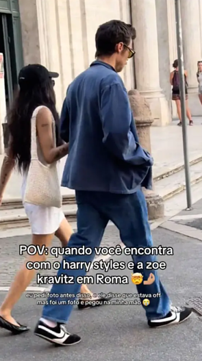 Гарри Стайлс и Зои Кравиц&nbsp;