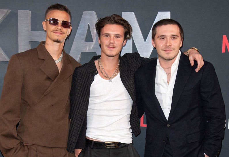 Круз Бекхэм продемонстрировал поддержку отца на фоне семейного конфликта с Бруклином Бекхэмом