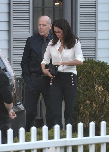 Брюс Уиллис и Эмма Хеминг