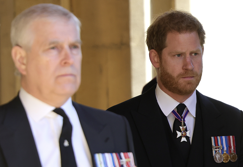 Скандал в королевской семье: принц Гарри устроил драку с принцем Эндрю?