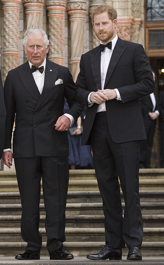 Карл III и принц Гарри