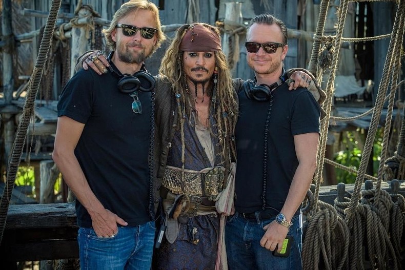 Йоаким Рённинг, Джонни Депп, Эспен Сандберг