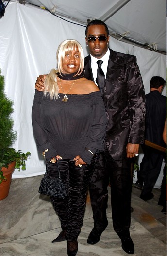 Шон Комбс с мамой Дженис