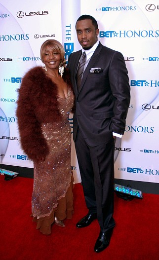 Шон Комбс с мамой Дженис