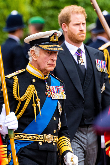 Карл III и принц Уильям