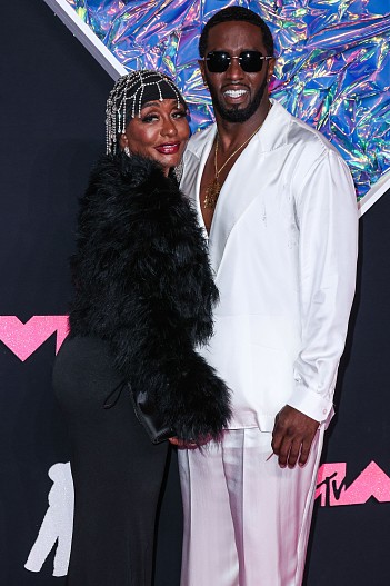 Шон Комбс с мамой Дженис