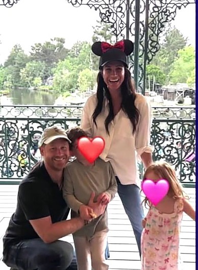 Принц Гарри и Меган Маркл с детьми