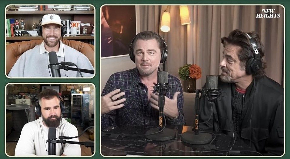 Леонардо ДиКаприо в подкасте «New Heights»