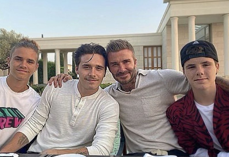 Семейные разногласия: Ромео Бекхэм отметил день рождения без старшего брата Бруклина