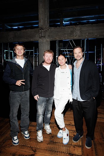 Леон Кемстач, Антон Богданов, Лаура Кемстач и Алексей Чадов