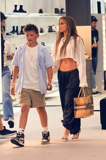 Сэмюэль Аффлек и Дженнифер Лопес