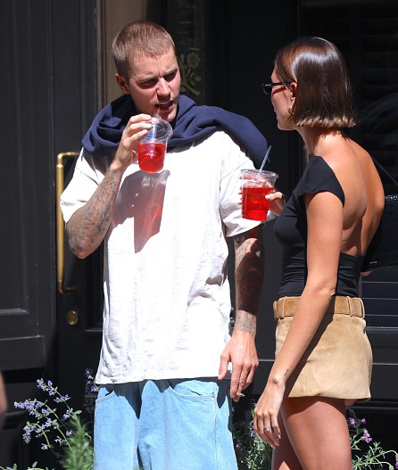 Джастин Бибер и Хейли Бибер