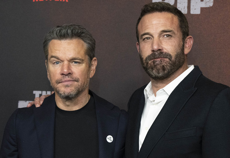 Дети Бена Аффлека посетили Мэтта Дэймона на съемочной площадке «Одиссеи»