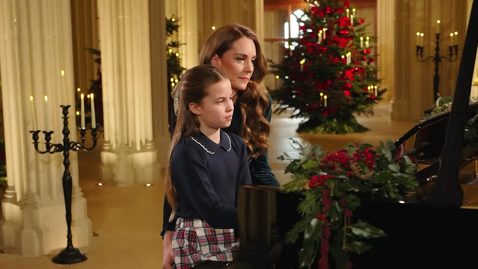 Кейт Миддлтон и принцесса Шарлотта