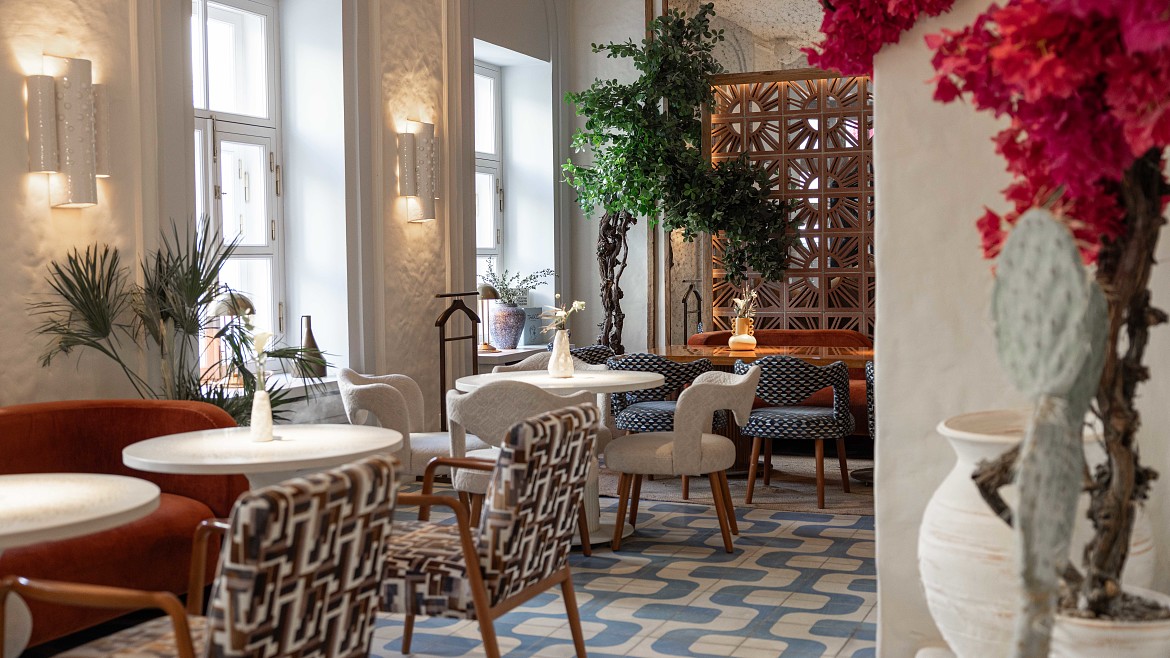 Мясной ужин в ресторане Пафос