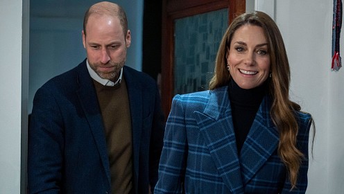 Кейт Миддлтон и принц Уильям посетили Шотландию. Новый выход пары!