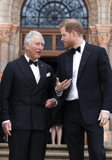 Карл III и принц Гарри