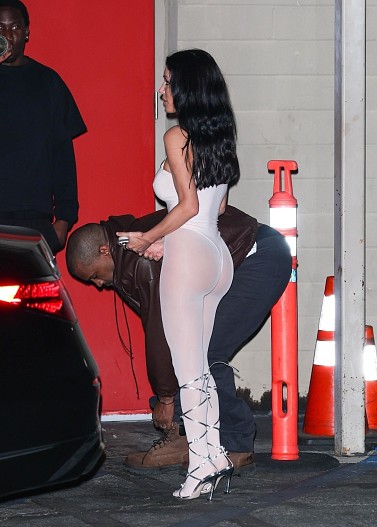 Канье Уэст и Бьянка Цензори