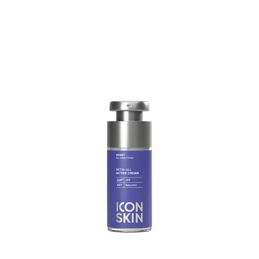 Крем-актив с ретинолом и бакучиолом Retin-All, ICON SKIN.