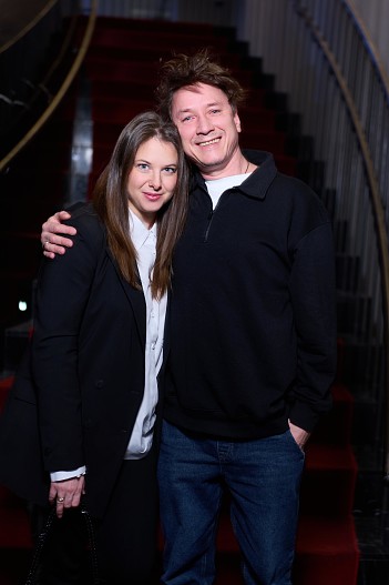 Александр Яценко с женой