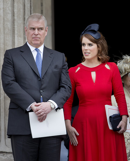 Принц Эндрю и принцесса Евгения
