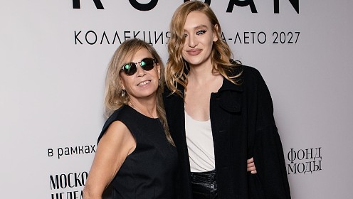 Алёна Долецкая, Мария Миногарова, Эвелина Хромченко, Валерия и другие гости показа RUBAN
