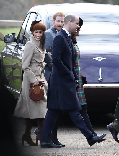 Меган Маркл, принц Гарри, принц Уильям