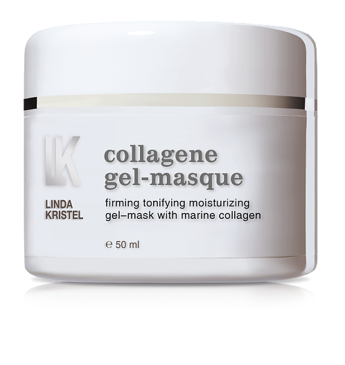 Увлажняющая коллагеновая гель-маска для лица Collagene Gel-Masque, Linda Kristel.