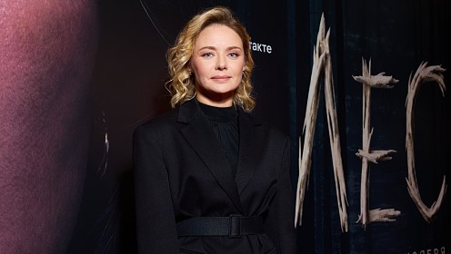 Карина Разумовская, Лянка Грыу, Роман Каграманов, Марат Башаров на премьере триллера «Лес»