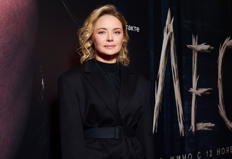 Карина Разумовская, Лянка Грыу, Роман Каграманов, Марат Башаров на премьере триллера «Лес»